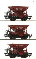 Roco 6600265 - Spur HO 3-tlg. Set: Talbot-Schotterwagen, DRB