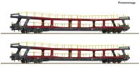 Roco 6600438 Spur HO 2-tlg. Set: Autotransportwagen, ZSSK