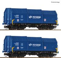 Roco 6680008 - Spur TT 2-tlg. Set: Teleskophaubenwagen, PKP Cargo