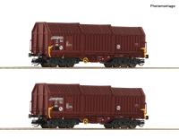 Roco 6680009 - Spur TT 2-tlg. Set: Teleskophaubenwagen, DR