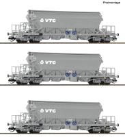 Roco 6680030 - Spur TT 3-tlg. Set: Kaliwagen, VTG