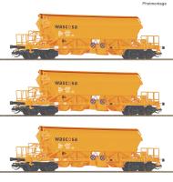 Roco 6680063 Spur TT 3er Set Kaliwagen Taoos, Wascosa, Ep.VI