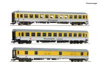 Roco 74013 - Spur HO 3-tlg. Set: „DB Systemtechnik“, DB AG