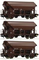 Roco 76180 - 3-tlg. Set: Schwenkdachwagen, ÖBB