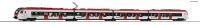 Roco 7710034 -Spur HO 4-tlg. Set: Elektrotriebzug „FLIRT Evo“ – „Black Edition“, SBB