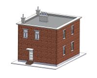 Igra Modell 251001 - Spur HO Baťas Doppelhaushälfte