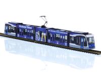 Rietze  STRA01108 - Spur HO Siemens Combino 5tlg. SWU Ulm - Radbrauerei Günzburg,