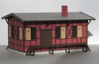 Laffont T5911 - Spur TT  Fachwerk-Güterschuppen mit Ziegelfassade