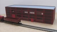 Laffont Z901 - Spur Z   Kohlenzechen-Gebäude Zeche Zollverein, Stahlfachwerk rot