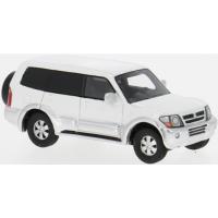 Brekina BOS87497 - Spur H0 Mitsubishi Pajero, weiß, 2003