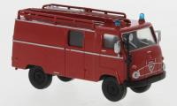 BREKINA 38100 - Spur HO Faun F 24 LF 8 rot, schwarz, 1960