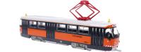 Brekina 64504 - Spur H0 Tatra T3/T4, Gera, 1970