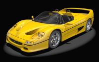 Pocher HK63 -  Ferrari F50 Giallo Modena Bausatz 1:8