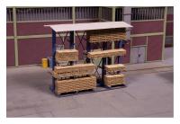 Joswood 40422 -  Holzstapel 3 Größen je 6 Stück