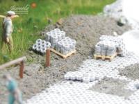 Juweela 28190 - Rasengitterstein grau  Inhalt 190 Stk.