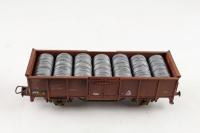 Ladegüter Bauer H01038 - Spur HO Drahtringe für E-Wagen