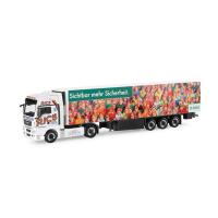 Herpa 154499 - MAN TGX XXL Koffer-Sattelzug Ricoe/Dekra