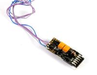 ZIMO MS490L - Sounddecoder, 23x9x4mm, 1 W, 0,8 A, NEM 651 gewinkelt