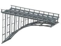 Hack HN32-0 - Hochbogenbrücke 2-gleisig 16cm
