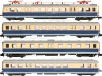 Jägerndorfer 73012 - Spur N TRIEBZUG RH 4130, 4-TLG. ÖBB/TRANSALPIN, EP.III, SOUND