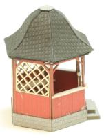 Joswood 21027 - Gartenlaube 6-Eck, rot