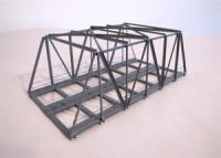Hack K21S-2 H0 Kastenbrücke · schräg · 21 cm · 2-geisig