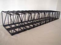 Hack K 63S-2 - Lange Kastenbrücke · schräg · 2-gleisig · 63 cm