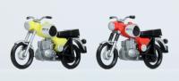 Kres 11261 - Spur TT 2 Motorräder MZ TS 250, rot und gelb