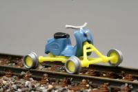 KRES 44404 - Spur TT Gleiskraftrad GKR Typ 2 Schienenmoped, Komplettmodell