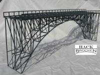 Hack H60-2 - Hochbogenbrücke · 2-gleisig · 60 cm