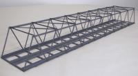 Hack K81-2 - Lange Kastenbrücke · schräg · 2-gleisig · 81 cm