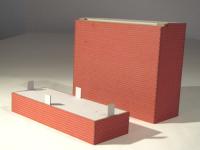 Hack P2Z - Widerlager für 2-gleisige Brücken