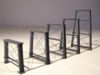 Hack PN60 N Brückenpfeiler für Kurvenelemente