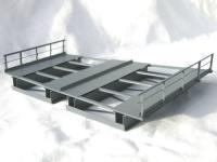 Hack R12 - Brückenelement für Kurven · 2-gleisig · R=360 · 15°