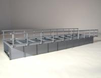 Hack T036 - Blechträgerbrücke · 36 cm · 1-gleisig