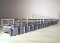 Hack T072 - Blechträgerbrücke · 72 cm · 1-gleisig