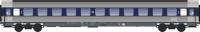 LS Models 46011-2DC - Spur HO DB Reisezugwagen Bwümz 237, 2. Klasse, blau/Inox, Ep. IVb