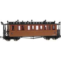 PMT 52402 - Spur HOe Oberlicht P-Wagen 3. Klasse, K. Sächs. Sts. E. B., ockerbraun, Ep.I