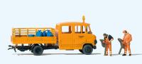 Preiser 33262 Spur H0 Strassenmeisterei, mit Figuren