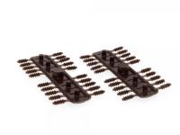 Rietze 70801- Rillen-Isolator braun 1,9x6,0mm (40 Stück)