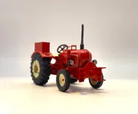 Kußmaul Modell H0-POD-B308-ARX - Spur HO Porsche Diesel Super B308 "abgerüstet" (rot)  Traktor