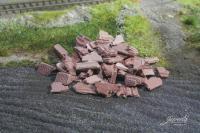 Juweela 21215 - Bauschutt / Trümmer grau-rot