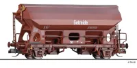 Tillig 502286-1 - Spur TT Schwenkdachwagen Tdgs "Getreide" Ep. IV DR - gealtert, Display 1/4