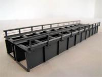 Hack TN21-2 - Blechträgerbrücke · 2-gleisig · 21 cm