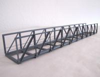 Hack V38 H0 Vorflutbrücke, gerade, eingleisig, 38 cm