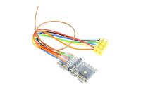 ZIMO MX630R - 8-polige Schnittstelle nach NEM652 an Kabeln