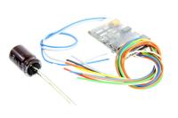 ZIMO MX635 - mit 11 Anschlussdrähten, Decoder in Schrumpfschlauch