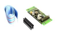 ZIMO MX696N - 1 doppelreihige Stiftleiste (2 x 10) für Bandkabel mit Steckverbinder